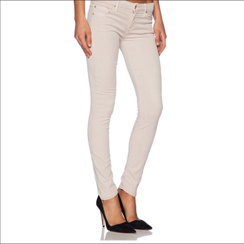 MOTHER The Looker A Walk In The Park Tan Jeans size 27